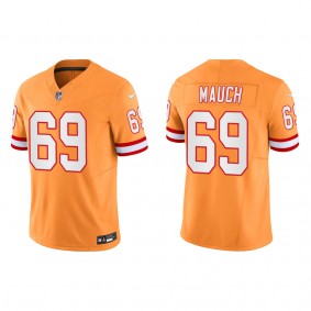 Cody Mauch Tampa Bay Buccaneers Orange Throwback Vapor F.U.S.E. Limited Jersey