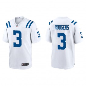 Men's Indianapolis Colts Amari Rodgers White Game Jersey
