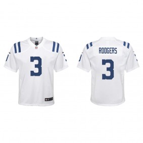 Youth Indianapolis Colts Amari Rodgers White Game Jersey