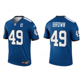 Men's Indianapolis Colts Pharaoh Brown Royal Indiana Nights Alternate Legend Jersey