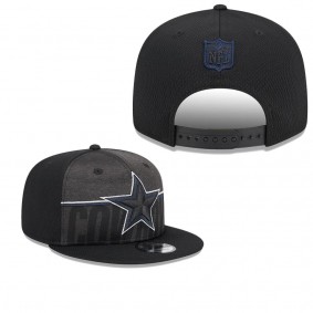 Men's Dallas Cowboys Black 2023 NFL Training Camp Team Colorway 9FIFTY Snapback Hat