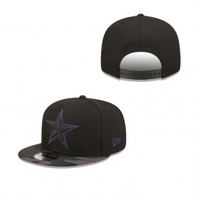 Men's Dallas Cowboys Black Camo Vize 9FIFTY Snapback Hat
