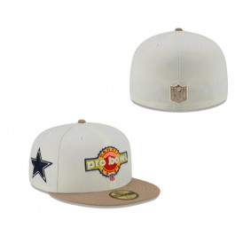 Dallas Cowboys Just Caps Camel Visor 59FIFTY Fitted Hat