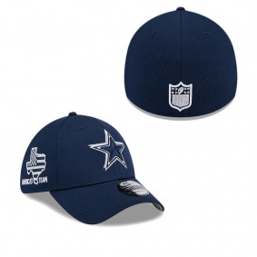 Men's Dallas Cowboys Navy 2024 NFL Draft 39THIRTY Flex Hat