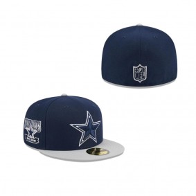 Dallas Cowboys Throwback Hidden 59FIFTY Fitted Hat