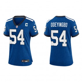 Dayo Odeyingbo Women Indianapolis Colts Royal Indiana Nights Game Jersey