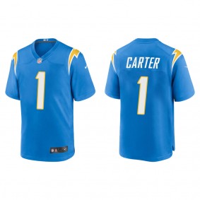 Men's Los Angeles Chargers DeAndre Carter Powder Blue Game Jersey