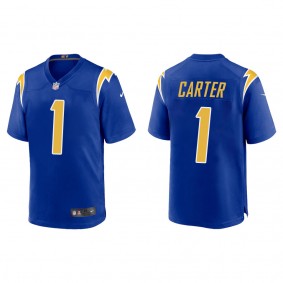 Men's Los Angeles Chargers DeAndre Carter Royal Alternate Game Jersey