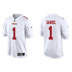 Jersey San Francisco 49ers Deebo Samuel Men's Fashion Game Tundra White