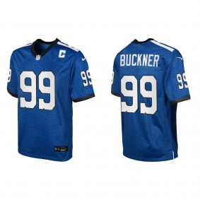 DeForest Buckner Youth Indianapolis Colts Royal Indiana Nights Game Jersey