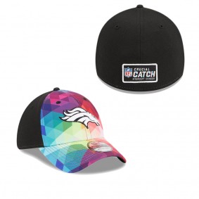 Men's Denver Broncos Pink 2023 NFL Crucial Catch 39THIRTY Flex Hat