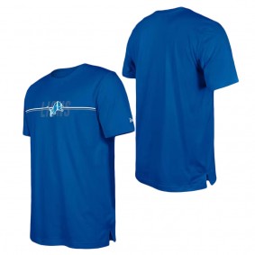 Men's Detroit Lions Blue 2023 NFL Training Camp T-Shirt