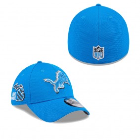 Men's Detroit Lions Blue 2024 NFL Draft 39THIRTY Flex Hat