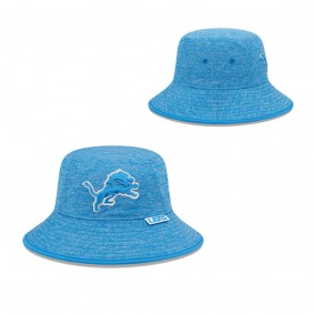 Men's Detroit Lions Heather Blue Bucket Hat