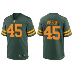 Men's Green Bay Packers Eric Wilson Green Alternate Game Jersey
