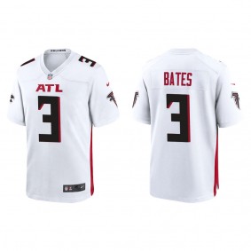 Men's Atlanta Falcons Jessie Bates III White Game Jersey