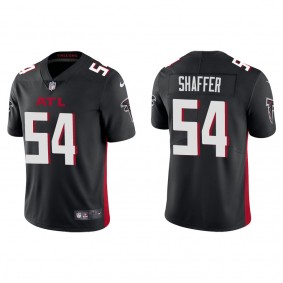 Men's Atlanta Falcons Justin Shaffer Black Vapor Limited Jersey