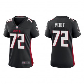 Women's Atlanta Falcons Michal Menet Black Game Jersey
