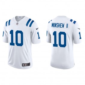 Men's Gardner Minshew II Indianapolis Colts White Vapor Limited Jersey