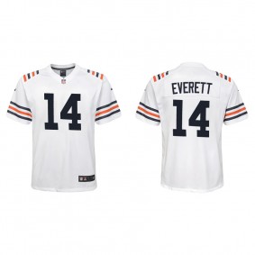 Youth Chicago Bears Gerald Everett White Classic Game Jersey