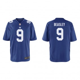 Youth New York Giants Cole Beasley Royal Game Jersey