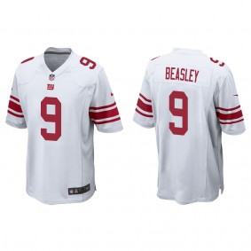 Men's New York Giants Cole Beasley White Game Jersey
