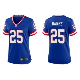 Women's New York Giants Deonte Banks Royal Classic Game Jersey