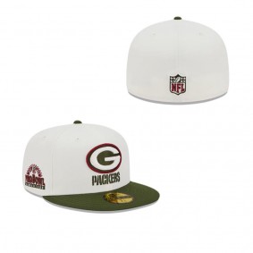 Green Bay Packers Olive Branch 59FIFTY Fitted Hat