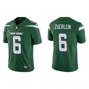 Men's New York Jets Greg Zuerlein Green Vapor Limited Jersey