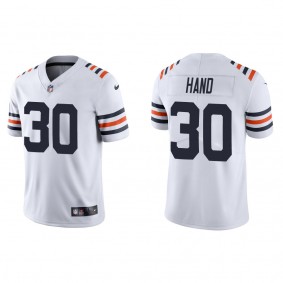 Men's Chicago Bears Harrison Hand White Classic Limited Jersey