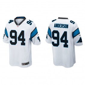Men's Carolina Panthers Henry Anderson White Game Jersey