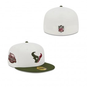 Houston Texans Olive Branch 59FIFTY Fitted Hat