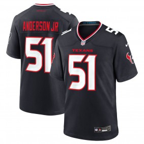 Men's Houston Texans Will Anderson Jr. Navy Game Jersey