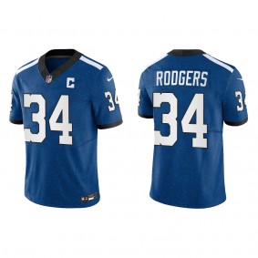 Isaiah Rodgers Indianapolis Colts Royal Indiana Nights Alternate Vapor F.U.S.E. Limited Jersey