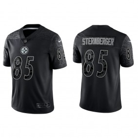 Jace Sternberger Pittsburgh Steelers Black Reflective Limited Jersey
