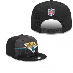 Men's Jacksonville Jaguars Black 2023 NFL Training Camp 9FIFTY Snapback Hat