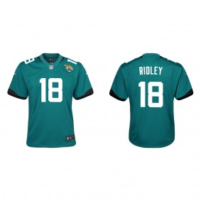 Youth Jacksonville Jaguars Calvin Ridley Teal Game Jersey