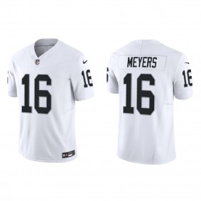 Men's Las Vegas Raiders Jakobi Meyers White Vapor F.U.S.E. Limited Jersey