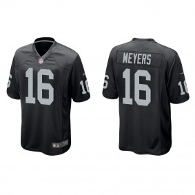 Men's Jakobi Meyers Las Vegas Raiders Black Game Jersey