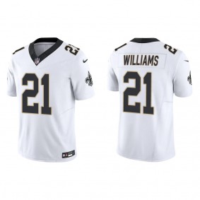 Men's New Orleans Saints Jamaal Williams White Vapor F.U.S.E. Limited Jersey