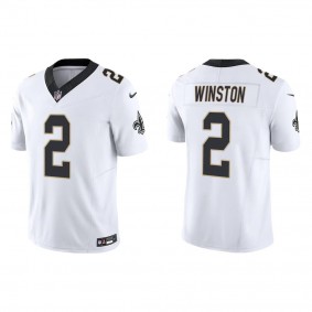 Men's New Orleans Saints Jameis Winston White Vapor F.U.S.E. Limited Jersey