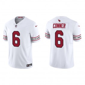 Men's Arizona Cardinals James Conner White Vapor F.U.S.E. Limited Jersey