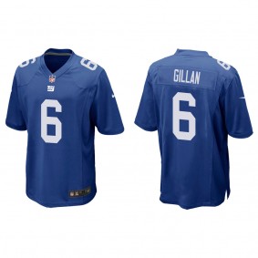 Men's New York Giants Jamie Gillan Royal Game Jersey