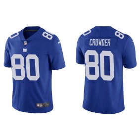 Men's Jamison Crowder New York Giants Blue Vapor Limited Jersey
