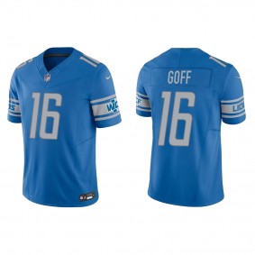 Men's Detroit Lions Jared Goff Blue Vapor F.U.S.E. Limited Jersey