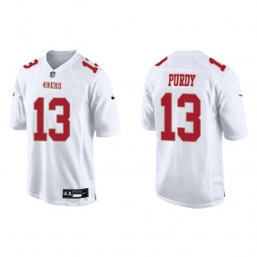 Jersey San Francisco 49ers Brock Purdy Men's Fashion Game Tundra White