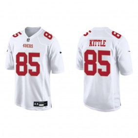 Jersey San Francisco 49ers George Kittle Men's Fashion Game Tundra White