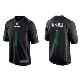 Jersey New York Jets Sauce Gardner Men's Fashion Game Black