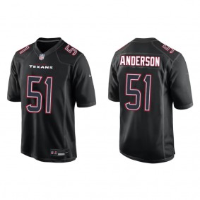 Jersey Houston Texans Will Anderson Men's Fashion Game Black
