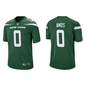 Men's New York Jets Adrian Amos Green Game Jersey